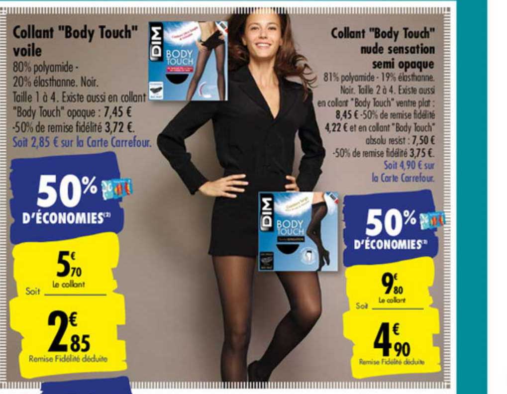 collant "body touch" voile collant "body touch" nude sensation semi opaque