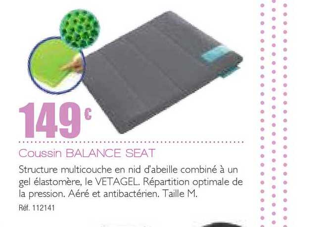 coussin balance seat