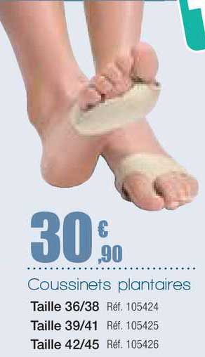 coussinets plantaires