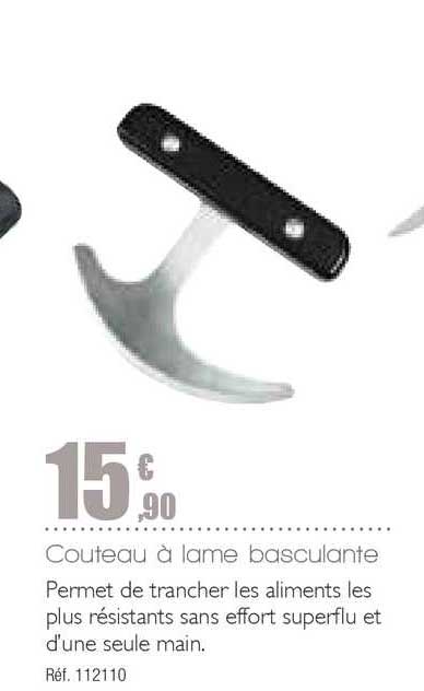 Couteau à Lame Basculante