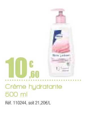 Crème Hydratante 500 Ml