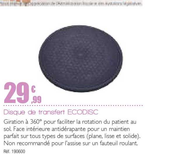 disque de transfert ecodisc
