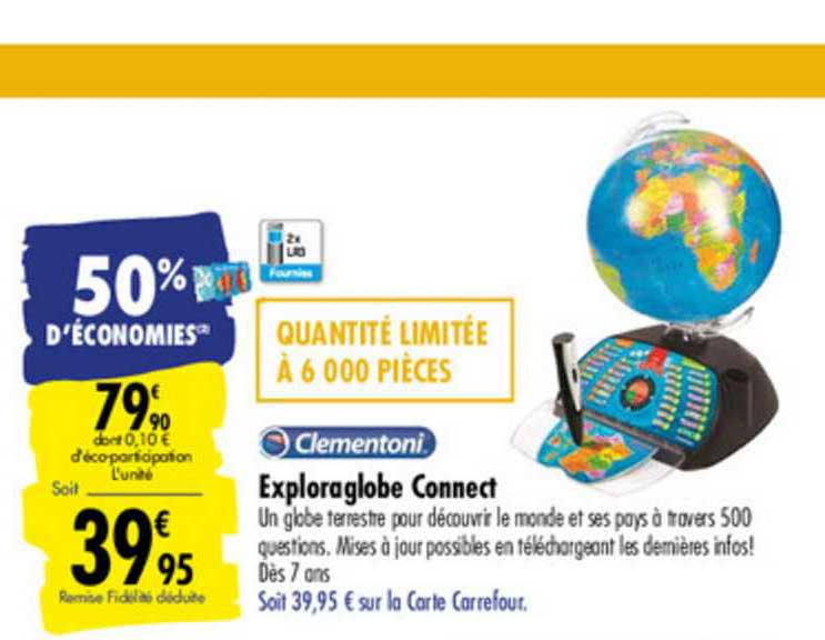 Exploraglobe Connect Clementoni