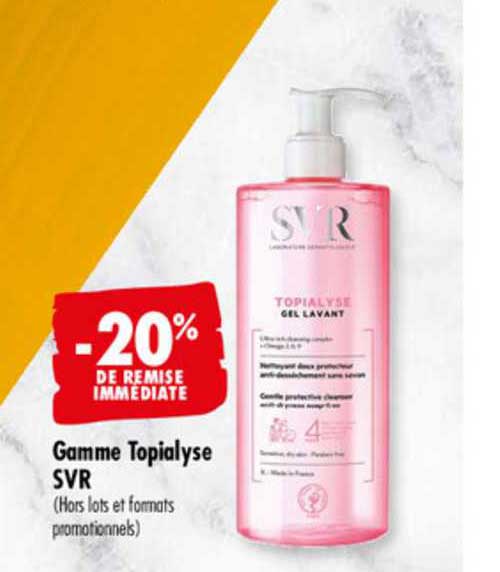 gamme topialyse svr -20% de remise immédiate