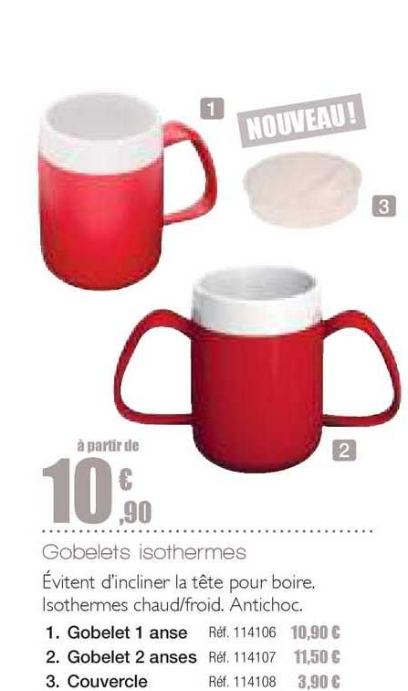 gobelets isothermes