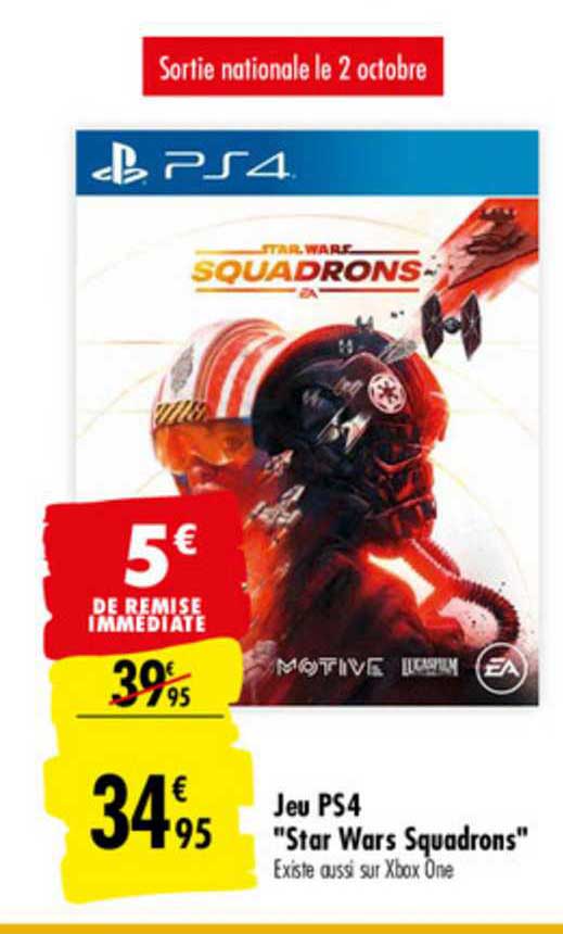 jeu ps4 "star wars squadrons"