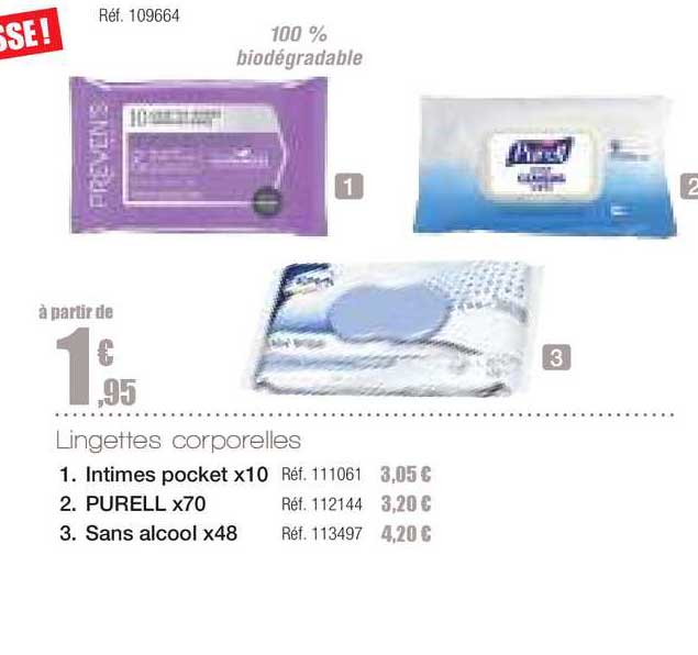 Lingettes Corporelles