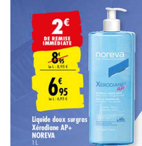 liquide doux surgras xérodiane ap+ noreva