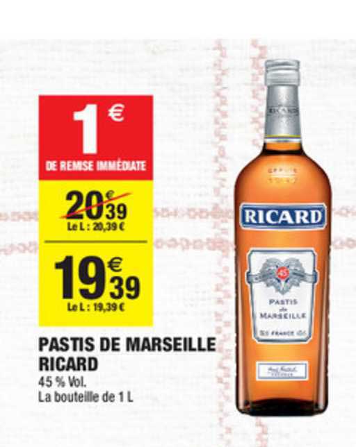 Pastis De Marseille Ricard