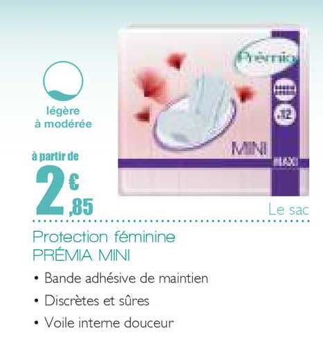 protection féminine prémia mini