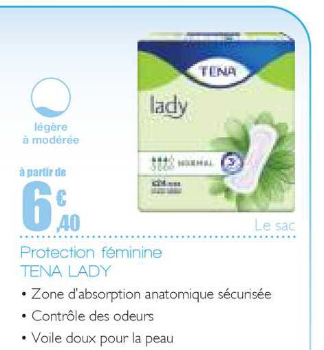 protection féminine tena lady