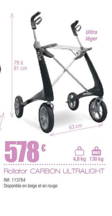 rollator carbon ultralight