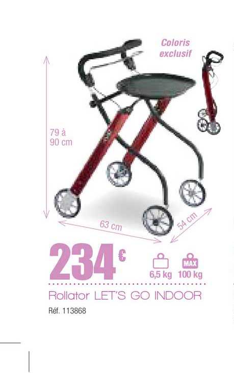 rollator let's go indoor