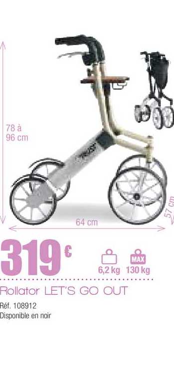 rollator let's go out