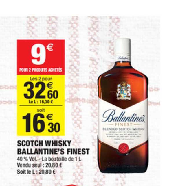 Schotch Whisky Ballantine's Finest