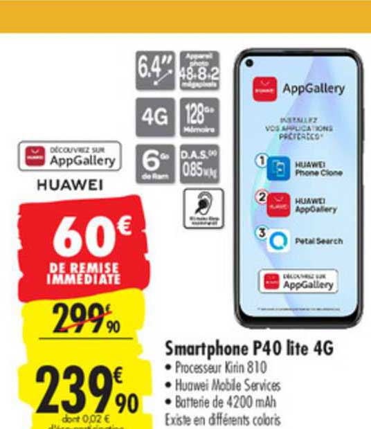 smartphone p40 lite 4g huawei