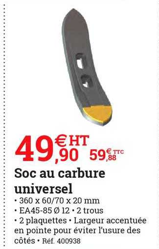 soc au carbure universel