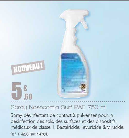 spray nosocomia surf pae 750 ml