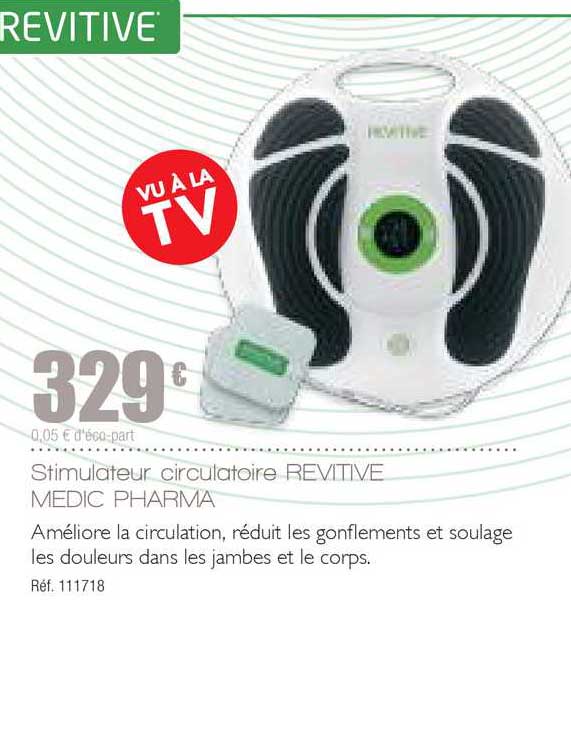 stimulateur circulatoire revitive medic pharma