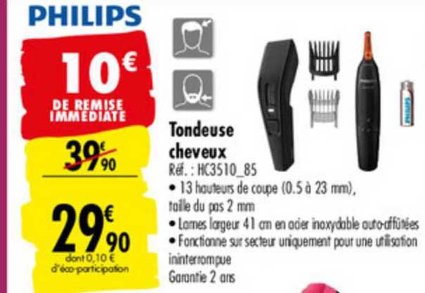 Tondeuse Cheveux Philips