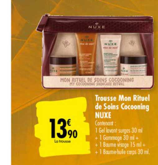 trousse mon rituel de soins cocooning nuxe