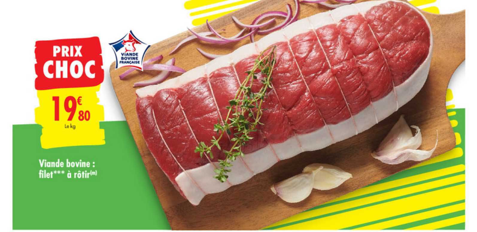 Viande Bovine : Filet à Rôtir