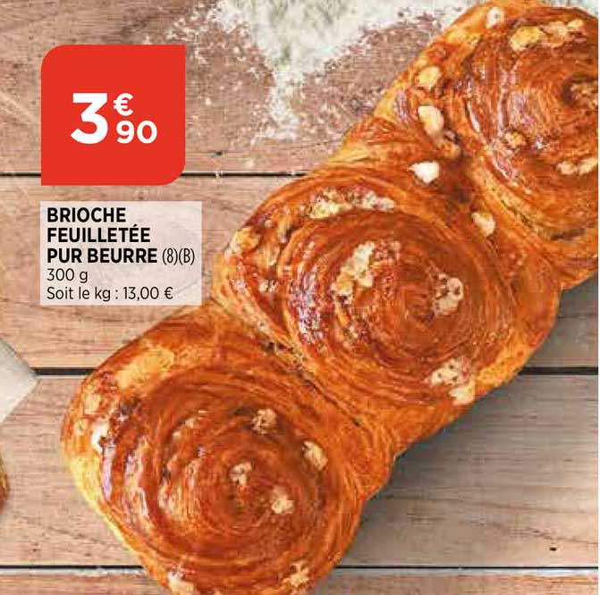 Brioche Feuilletée Pur Beurre
