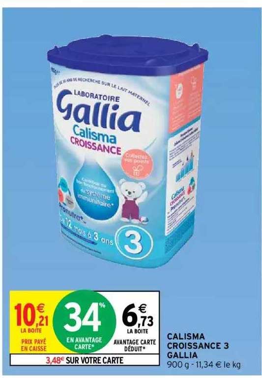 Calisma Croissance 3 Gallia