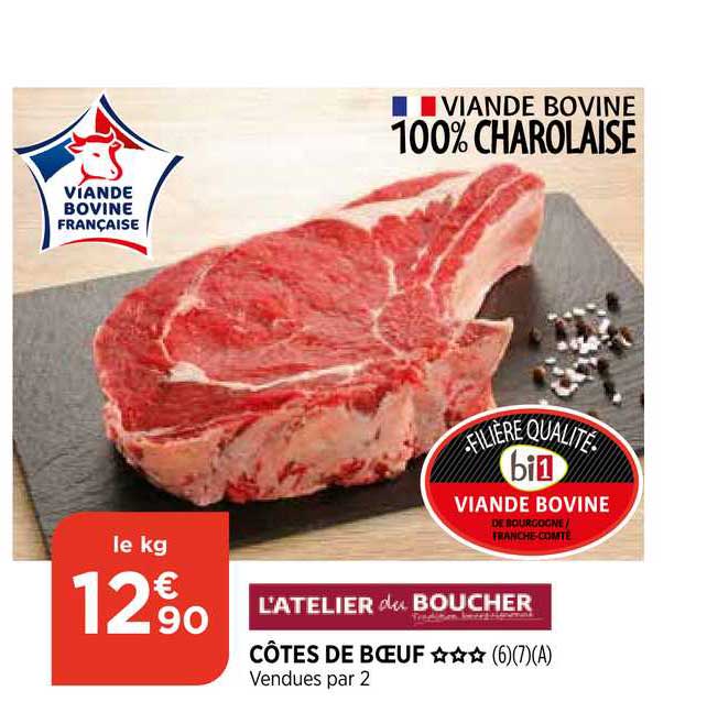 Côtes De Bœuf *** L'atelier Du Boucher