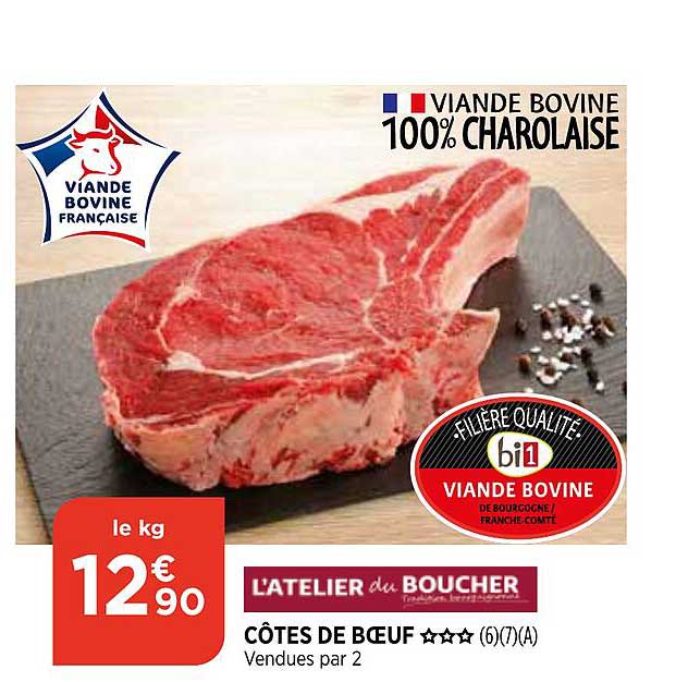 Côtes De Bœuf *** L'atelier Du Boucher