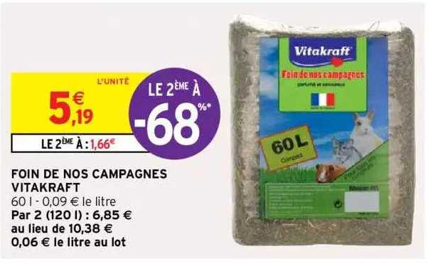 foin de nos campagnes vitakraft