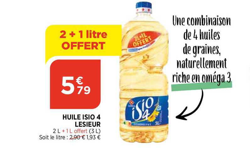 Huile Isio 4 Lesieur