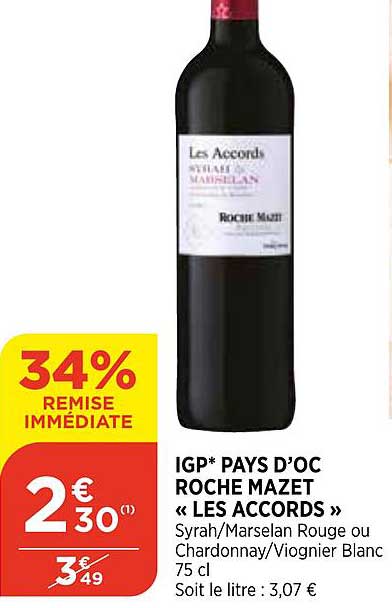 igp pays d'oc roche mazet «les accords»
