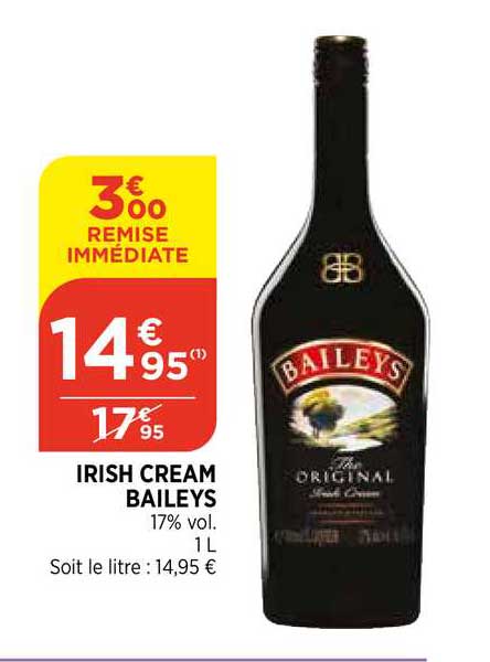 irish cream baileys