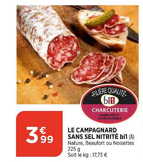 Le Campagnard Sans Sel Nitrité Bi1