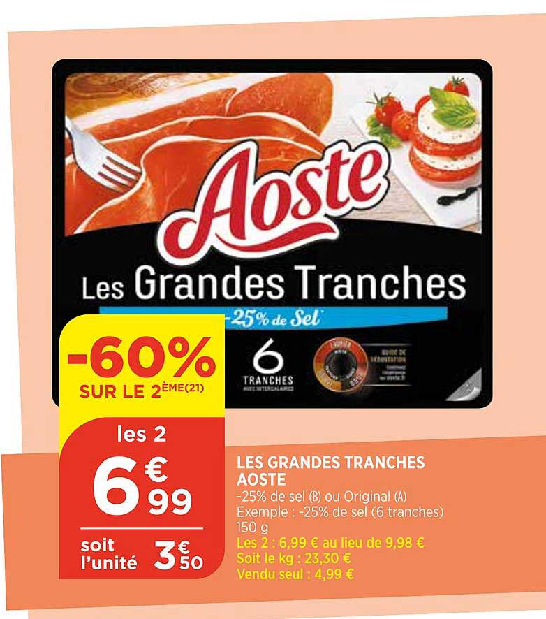 les grandes tranches aoste