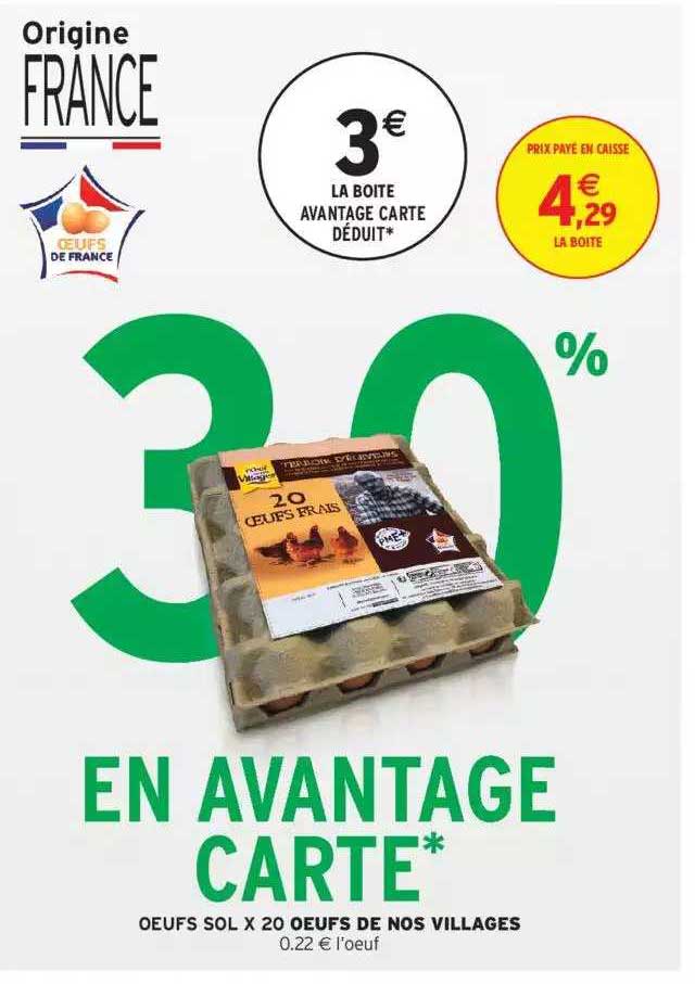 oeufs sol x20 oeufs de nos villages