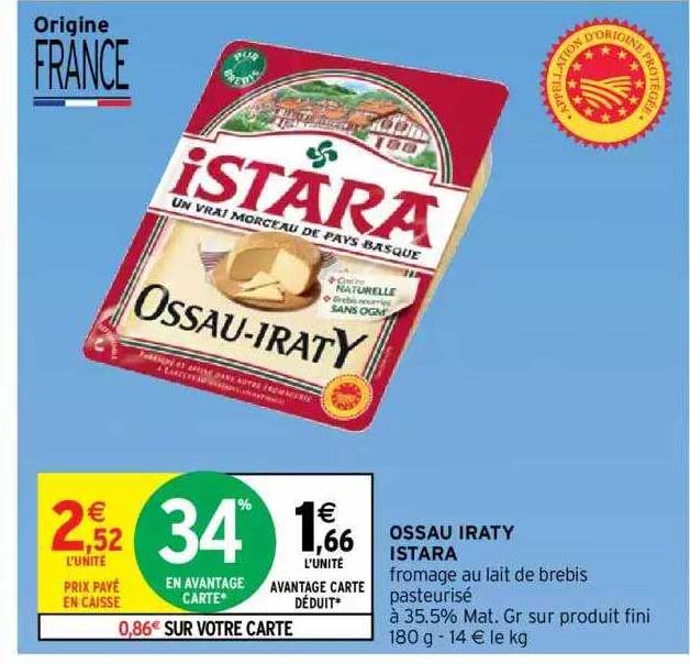 ossau iraty istara