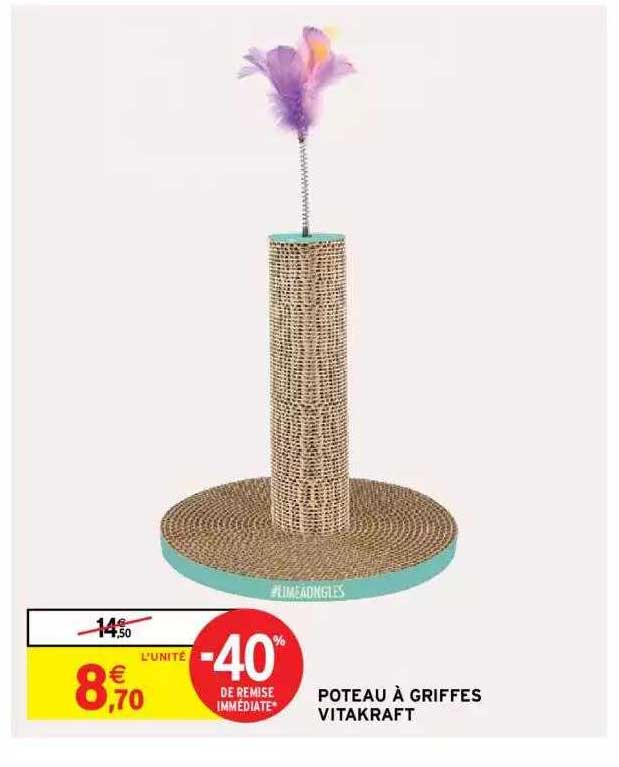 poteau à griffes vitakraft
