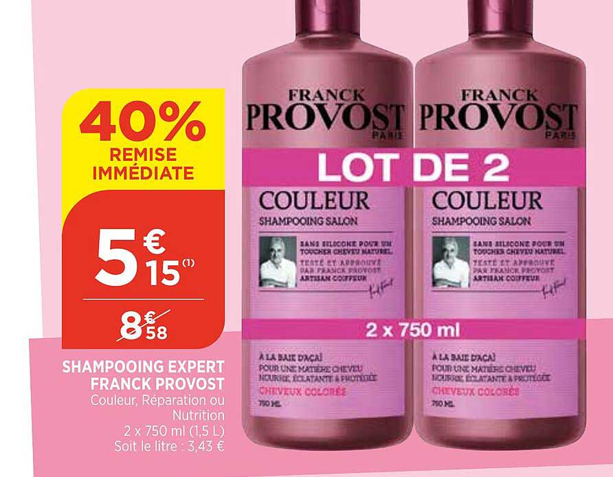 Shampooing Expert Franck Provost