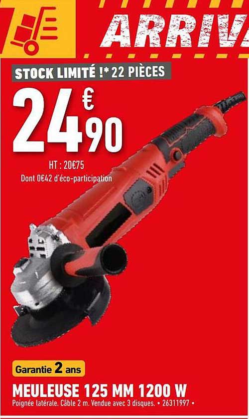 Meuleuse 125 Mm 1200w