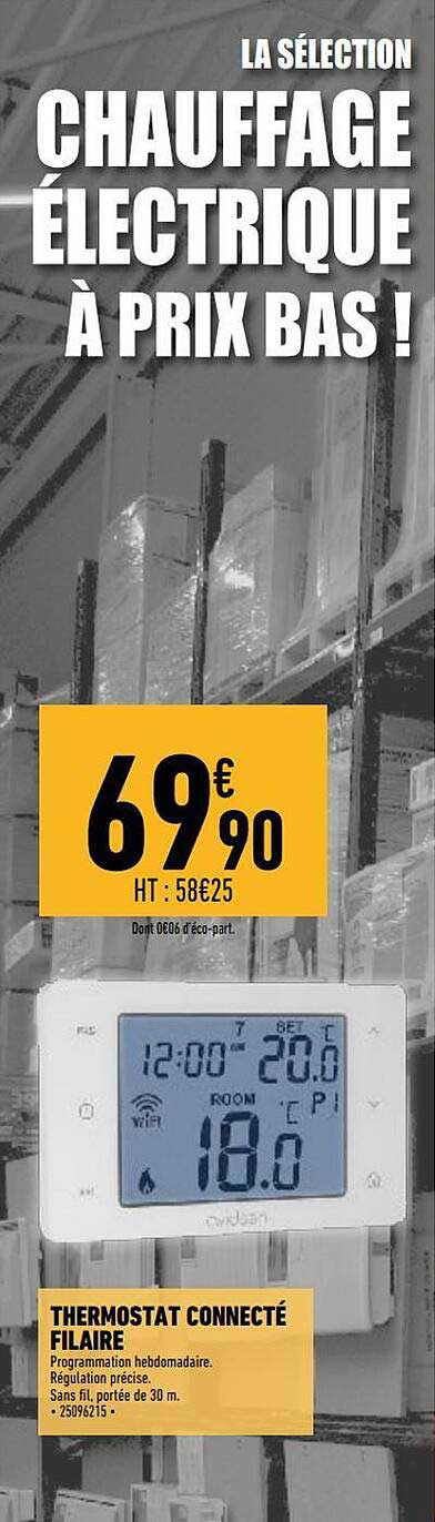 Thermostat Connecté Filaire