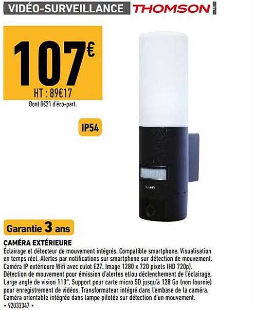 Caméra Extérieure Thomson