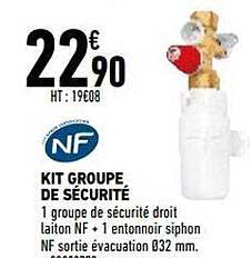 kit groupe de sécurité