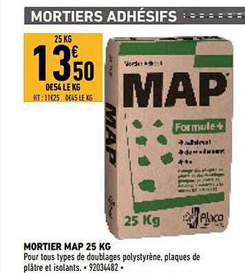 Mortier Map 25 Kg