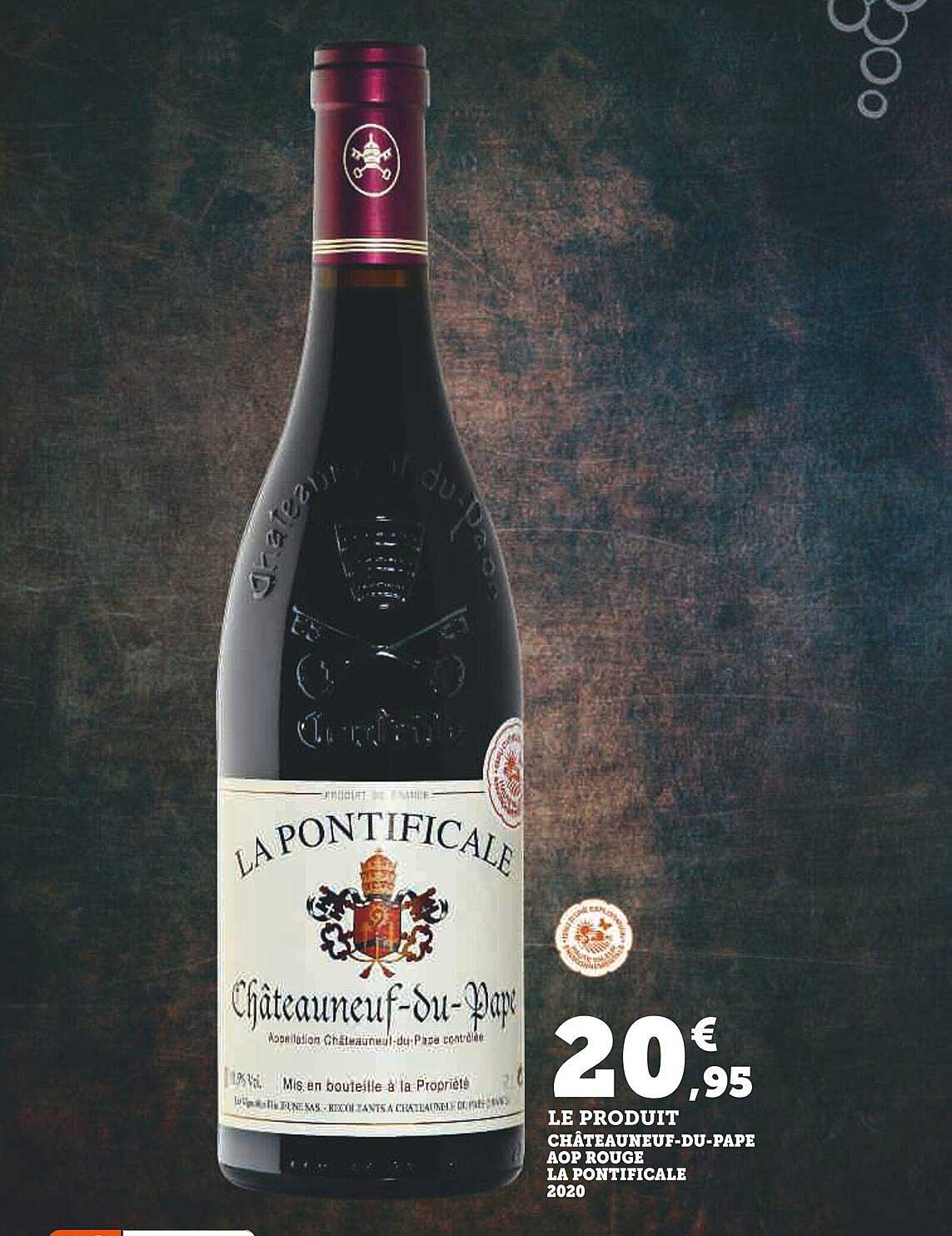 châteauneuf-du-pape aop rouge la pontificale 2020