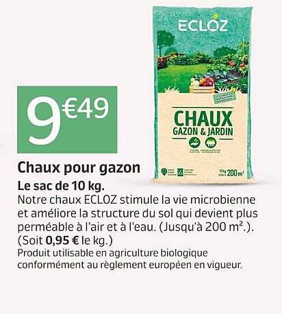 Chaux Pour Gazon