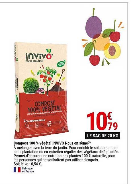 Compost 100% Végétal Invivo Nous On Sème
