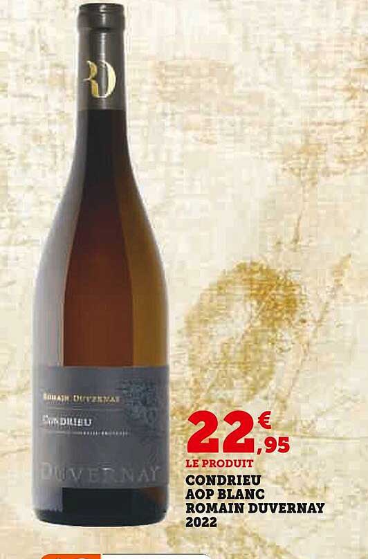 condrieu aop blanc romain duvernay 2022