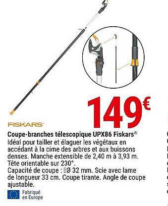 coupe-branches télescopique upx86 fiskars